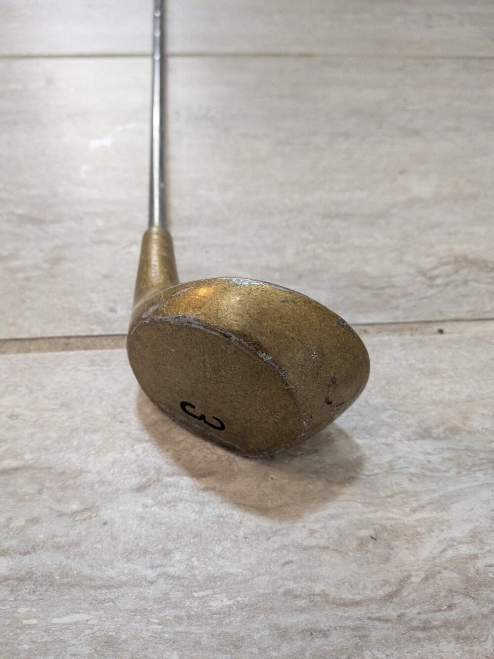Custom Men's Right Handed 3 Driver Golf Club Steel Shaft 37"